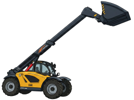 Телескопические погрузчики