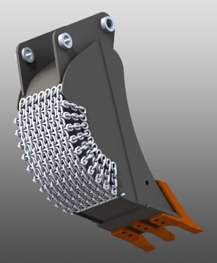 Ковши специальные траншейные для экскаваторов-погрузчиков