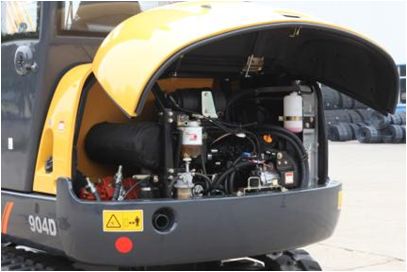 Экскаватор Люгонг легкого класса CLG 904D элементы конструкции