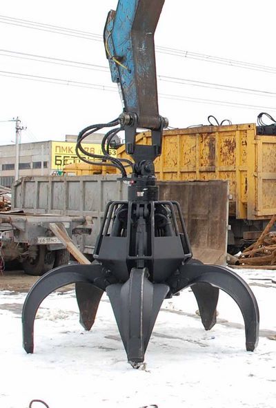 Грейфер для перемещения металлолома