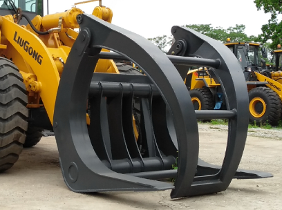 Погрузчик 5 тонн Liugong CLG 855H с бревнозахватом