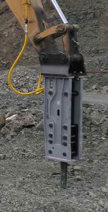 Гидравлический молот для экскаватора