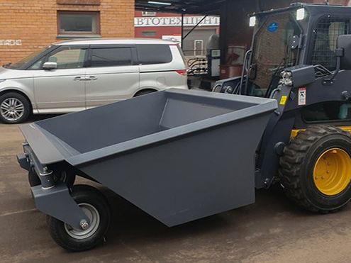 Бункер самосвальный для мини-погрузчиков