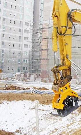 Вибротрамбовки для экскаваторов Вибротрамбовки для экскаваторов