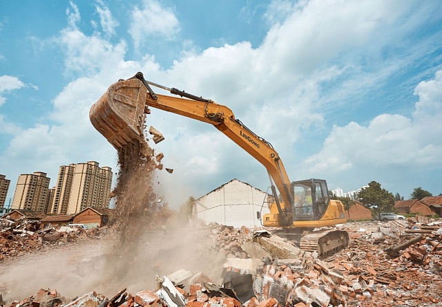 Гусеничный экскаватор Люгонг CLG 922E среднего класса