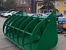 Ковш для фронтального погрузчика с захватом