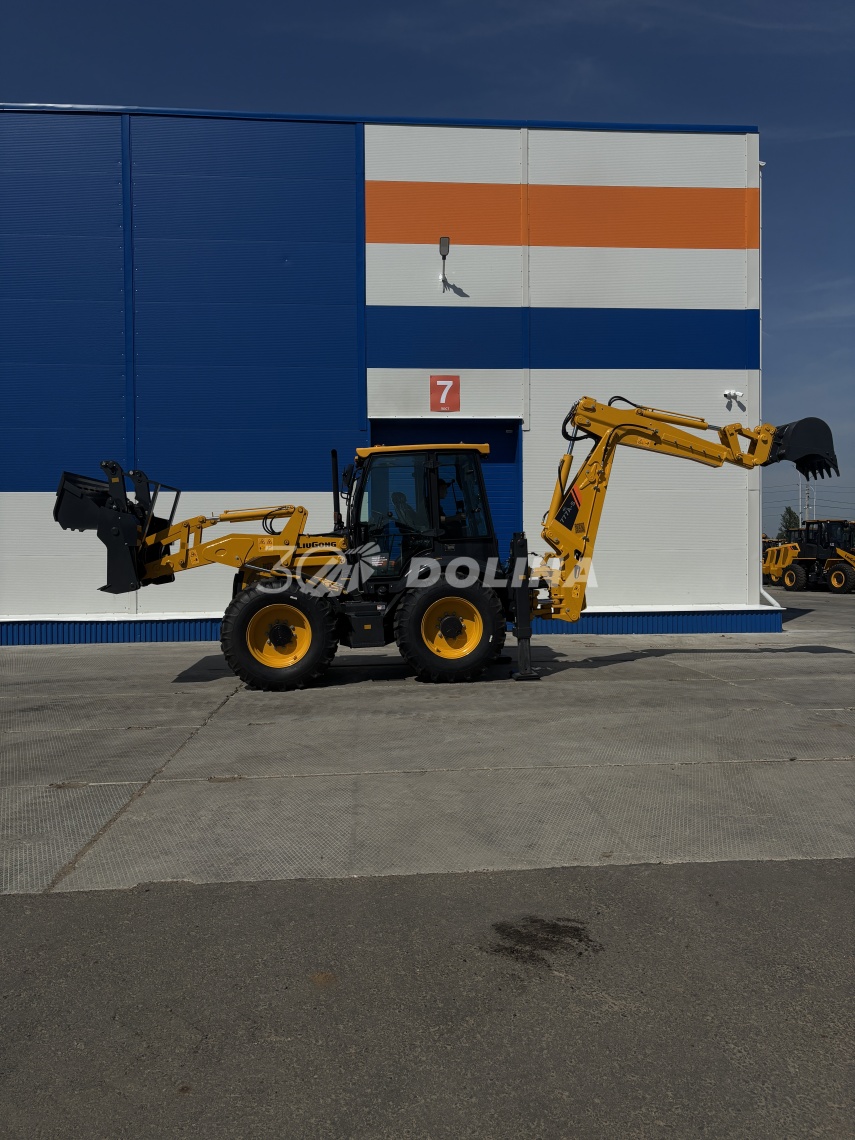 Новый экскаватор-погрузчик LiuGong 777A-S MAX