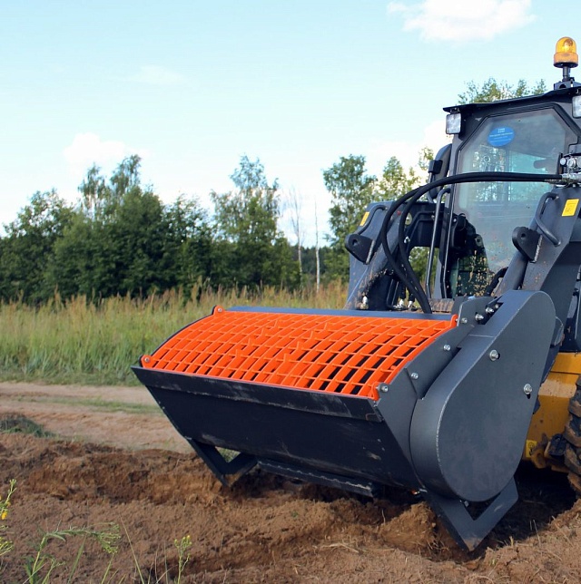 Бетоносмесительный ковш на минипогрузчик