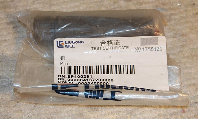 Палец SP100291 LiuGong CLG 414 CLG835H CLG842 CLG856H