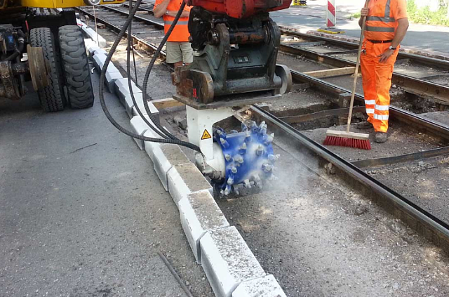 Фреза экскаваторная