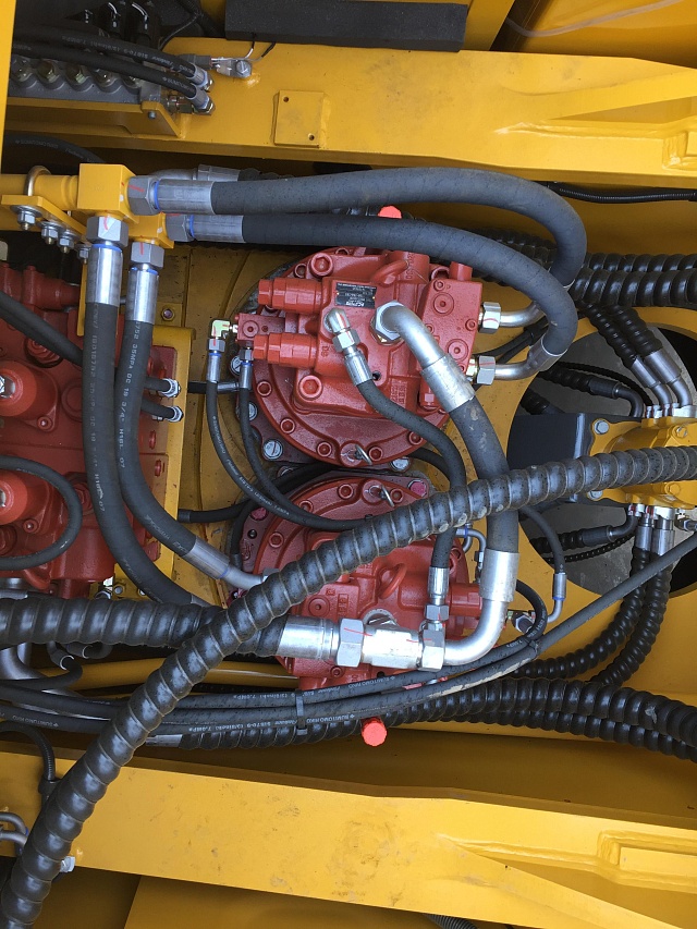 Элементы конструкции тяжелого экскаватора Люгонг CLG 950E