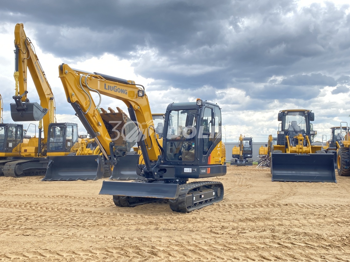 Мини-экскаваторы Люгонг