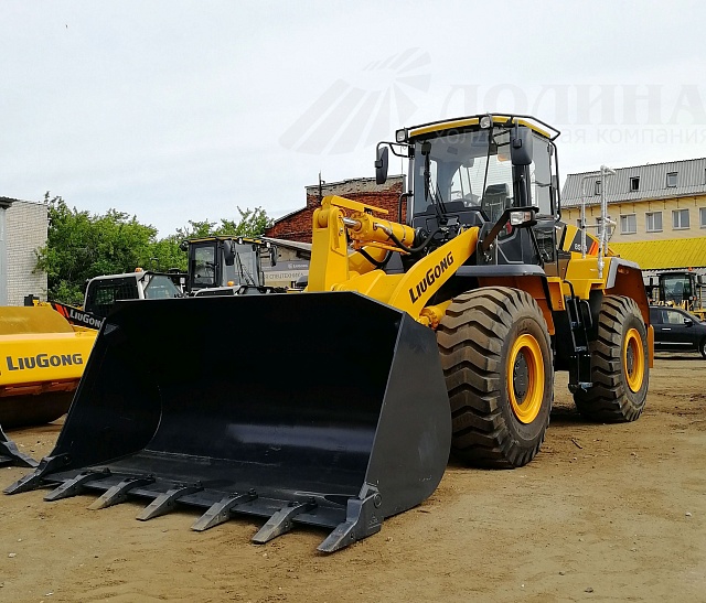Одноковшовый фронтальный погрузчик Люгонг CLG 856H (ZF+LG)