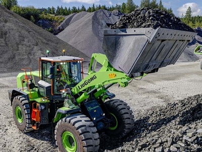 Электрический фронтальный погрузчик LiuGong 870HE