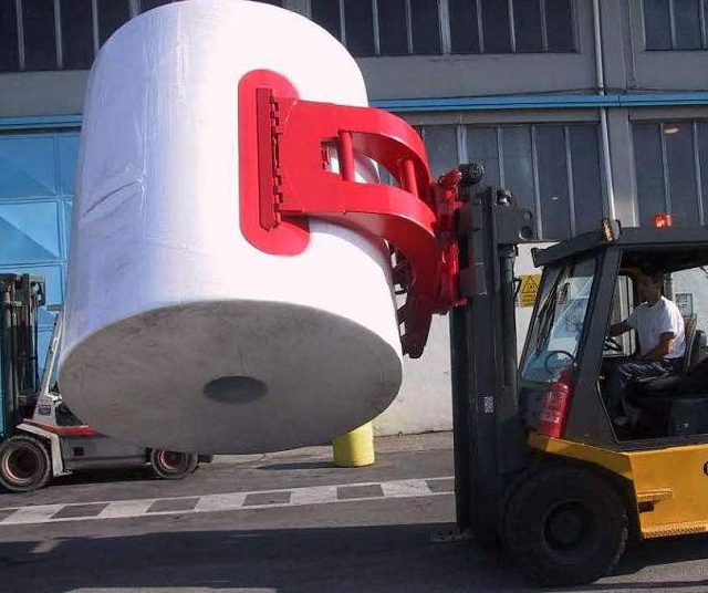 Захват рулонный для вилочных погрузчиков Захват рулонный для вилочных погрузчиков