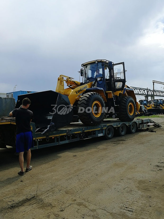 Отгружен уникальный погрузчик LiuGong CLG 856H Отгружен уникальный погрузчик LiuGong CLG 856H