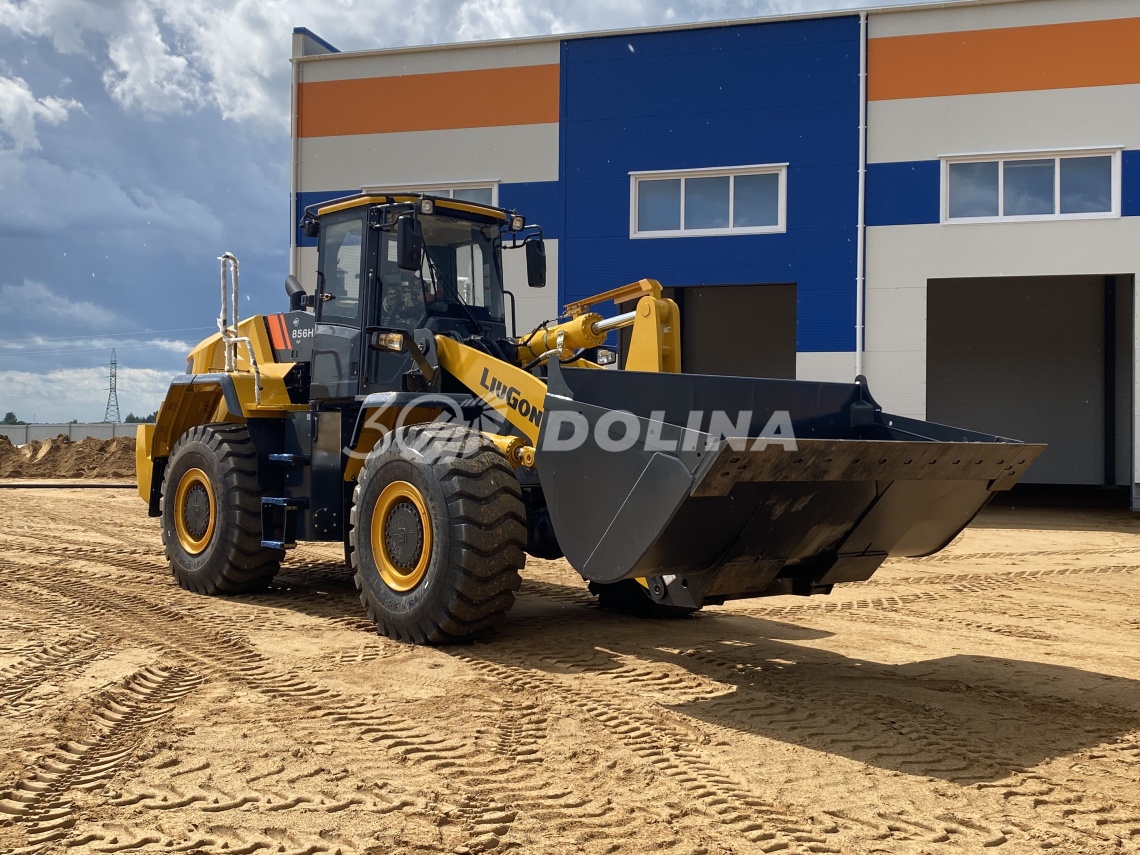 Фронтальный погрузчик CLG 856H Agri для сельского хозяйства