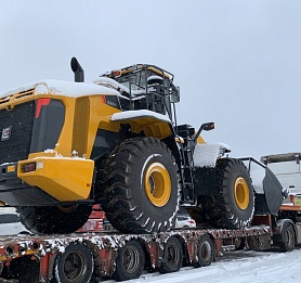 Отгружен один самых больших фронтальных погрузчиков в семействе  LiuGong  – CLG 890H
