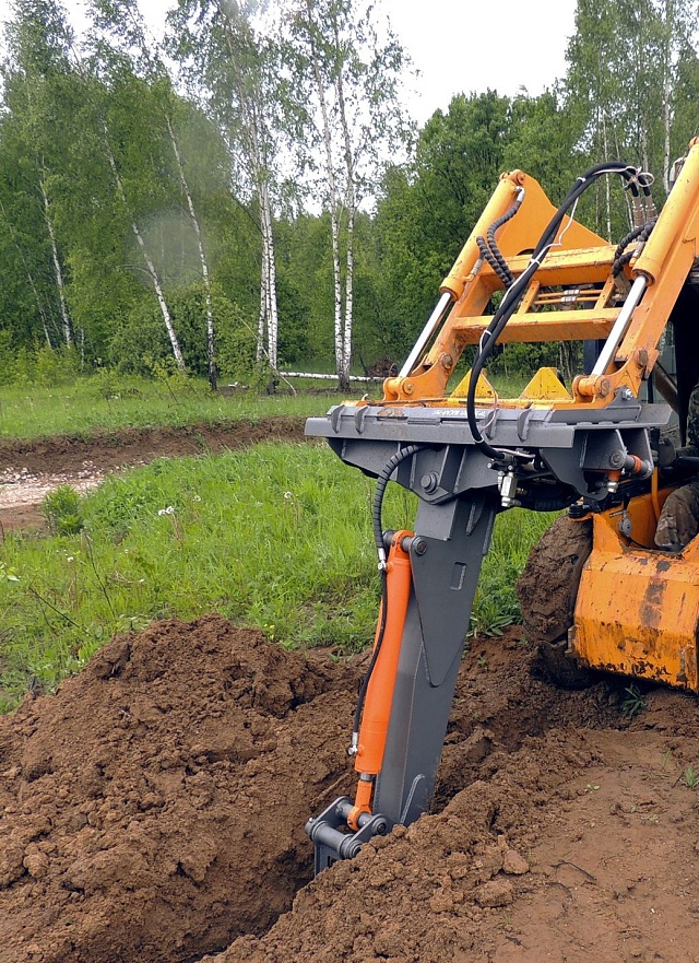 Навесная рукоять (поворотная) для мини-погрузчиков