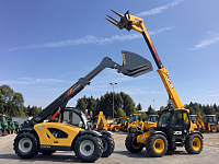 Какой телескопический погрузчик выбрать: LiuGong LTH0735A или JCB 531-70