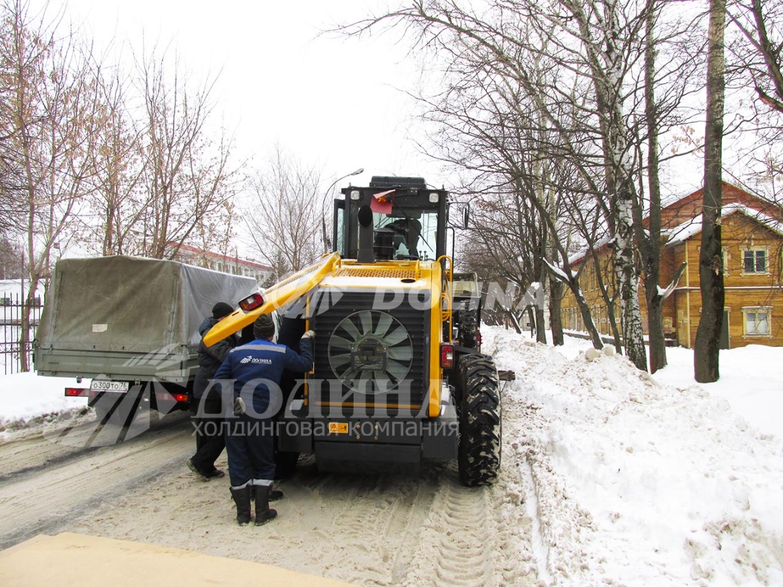 Отгрузка автогрейдера LiuGong CLG 4215 Отгрузка автогрейдера LiuGong CLG 4215