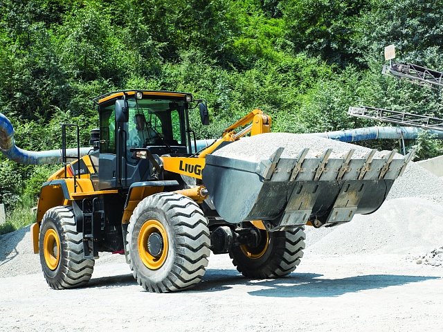 Liugong CLG 856H (ZF+LG) фронтальный погрузчик 3 куба