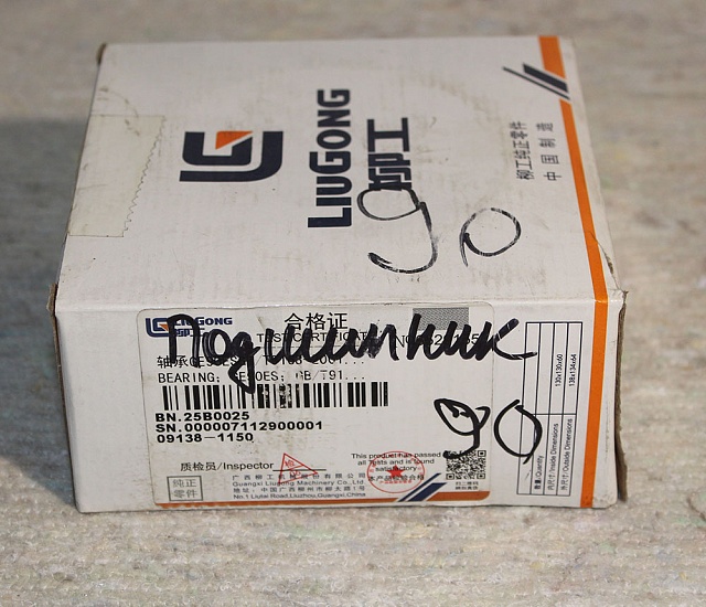 Подшипник 25B0025 LiuGong CLG 414 CLG4215 CLG 418 CLG4165 CLG 425
