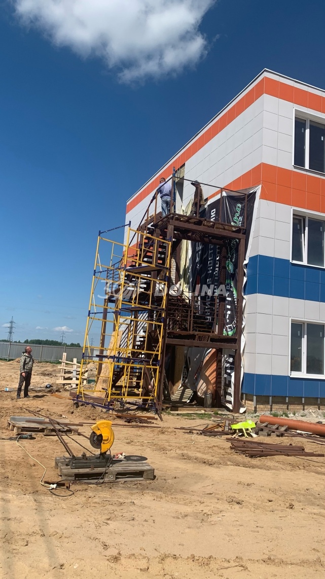 Завершение строительства нового сервисного центра "Долина"