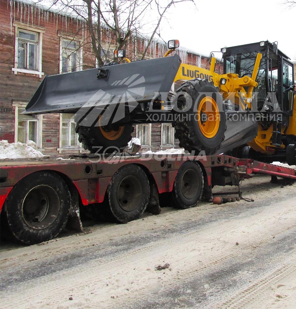 Отгрузка автогрейдера LiuGong CLG 4215 Отгрузка автогрейдера LiuGong CLG 4215