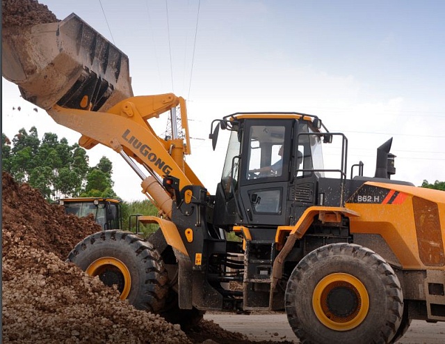 Фронтальный погрузчик Liugong CLG 862H (ZF+LG)