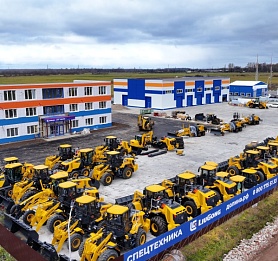 Последняя очередь строительства сервисного центра LiuGong