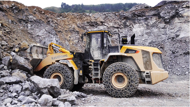 Фронтальный погрузчик Люгонг CLG 886H