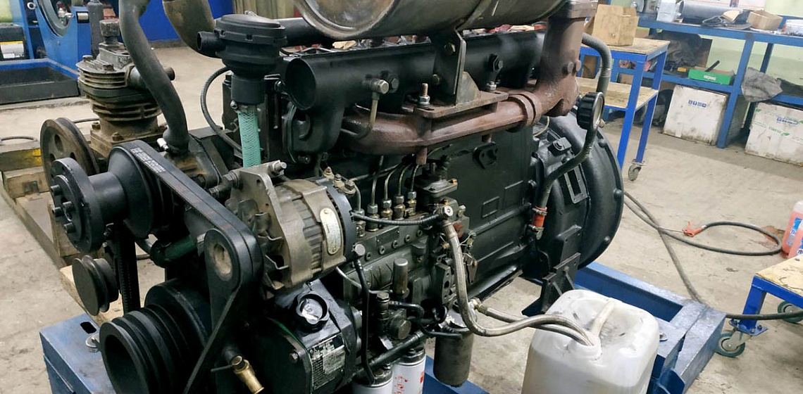 Ремонт двигателя спецтехники
