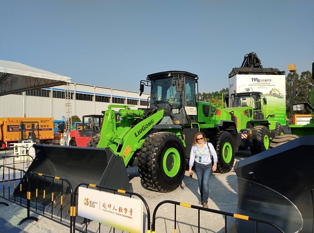 Электрический фронтальный погрузчик LiuGong 856HE MAX