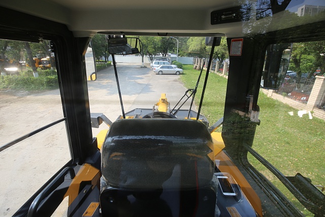 Угол обзора погрузчика LiuGong CLG 842H