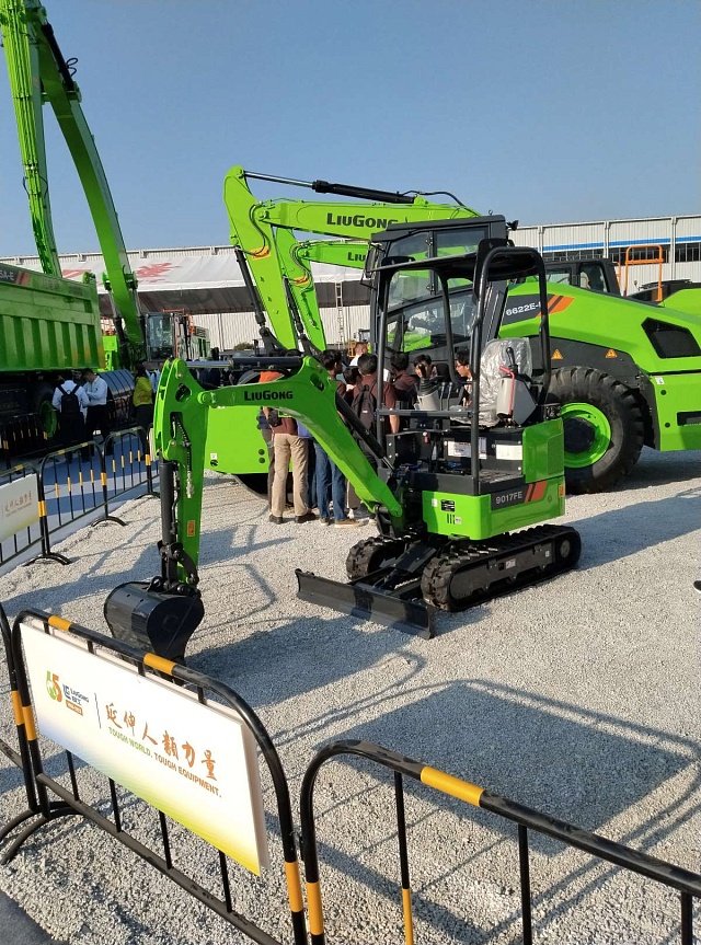 Электрический экскаватор LiuGong 9027FE