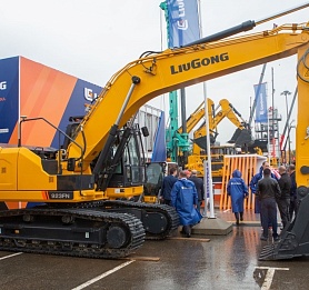 Спецтехника Liugong на выставке CTT EXPO 2023