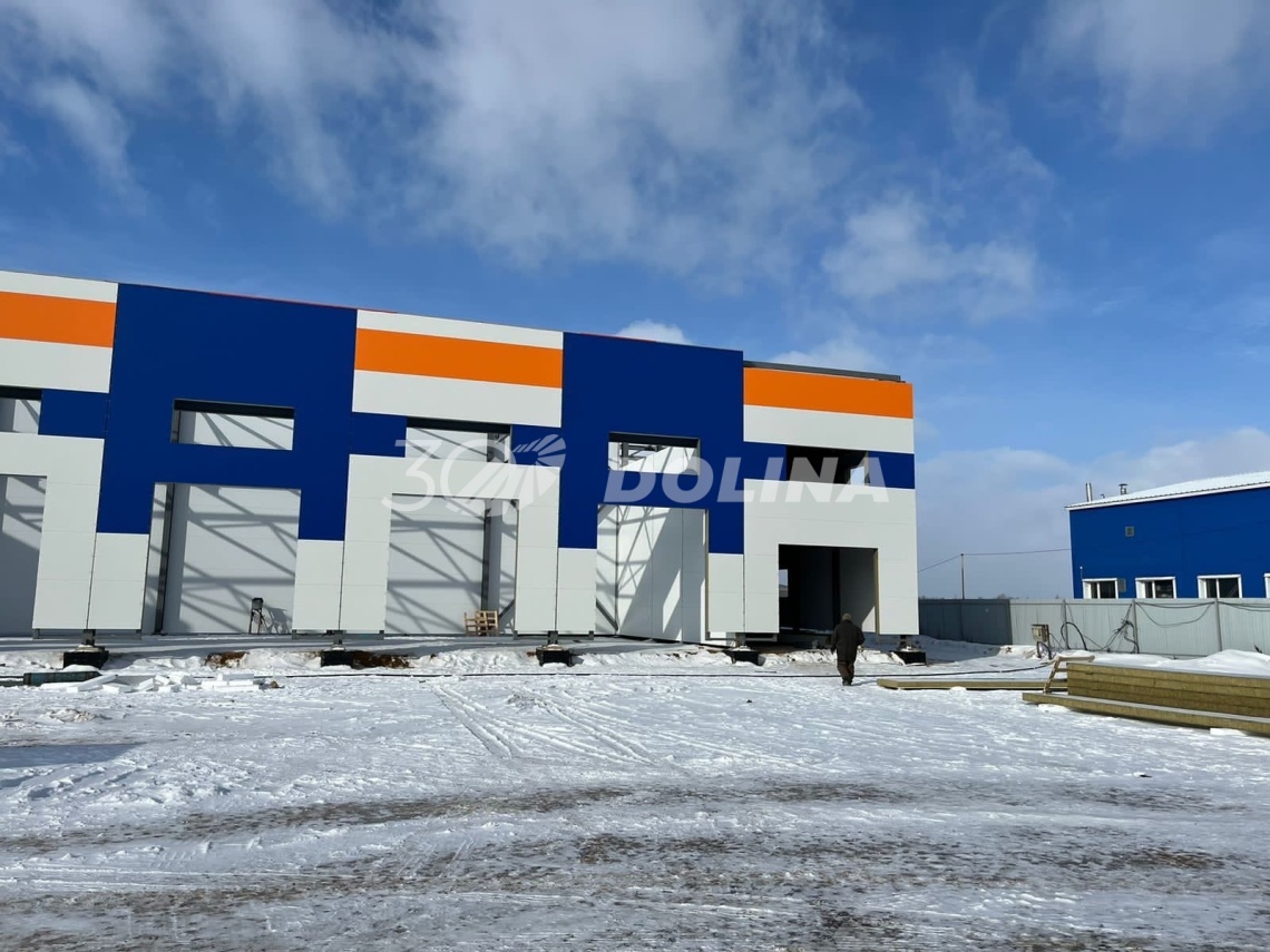 Первая очередь строительства дилерского центра LiuGong в Ярославле