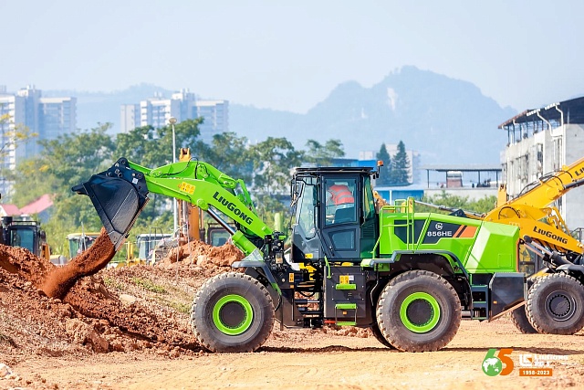 Электрический фронтальный погрузчик LiuGong 856HE MAX