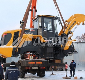 Отправка фронтального погрузчика CLG 855H в Киров