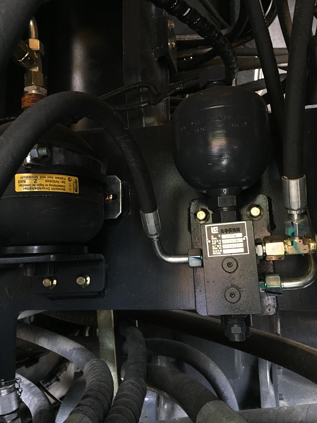 Детали конструкции фронтального Liugong CLG 8128H