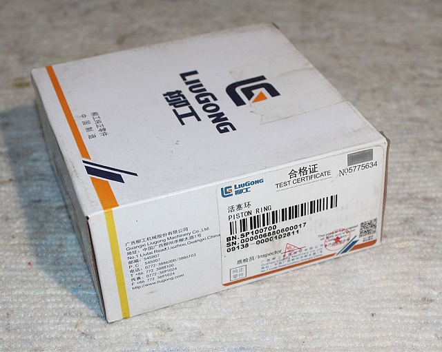 Комплект поршневых колец SP100700 LiuGong CLG 418 Комплект поршневых колец SP100700 LiuGong CLG 418