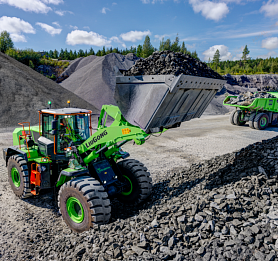 Новый электрический погрузчик LiuGong 870HE