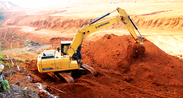 Гусеничный экскаватор Liugong CLG 920E