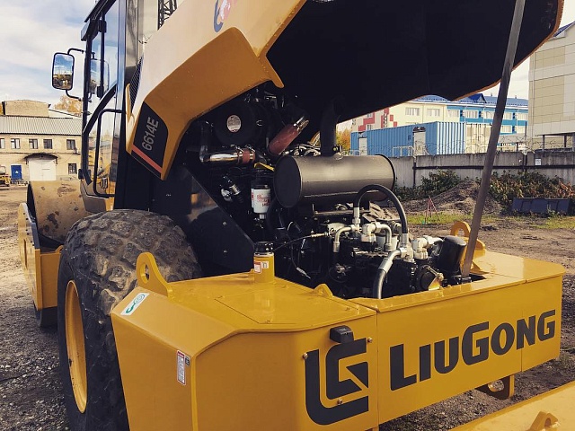 Узловые элементы дорожного катка Liugong CLG 6614E