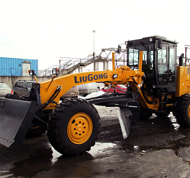 Компания «Долина» представляет мощный автогрейдер LiuGong CLG 4215!