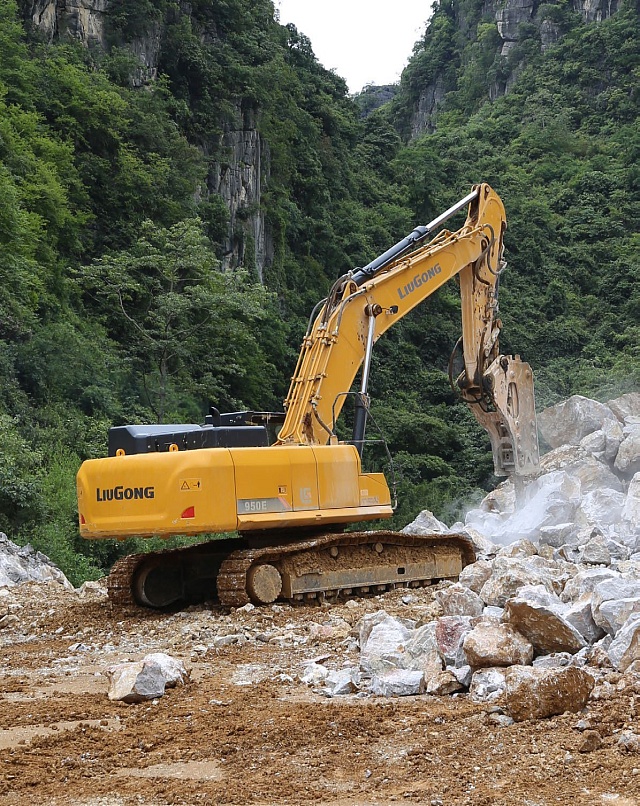 Гидромолоты для экскаваторов