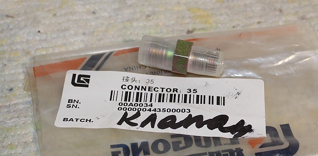 Клапан стояночный 00A0034 LiuGong 