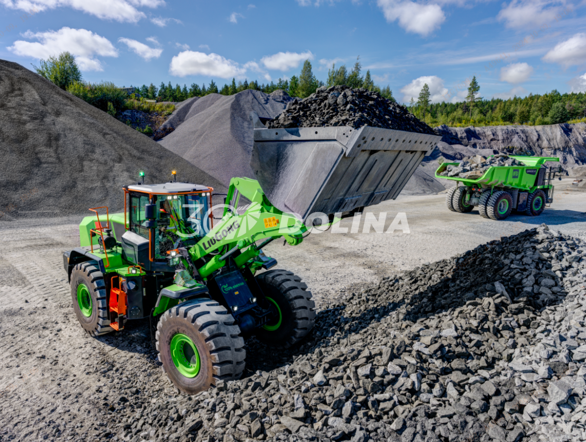 Новый электрический погрузчик LiuGong 870HE