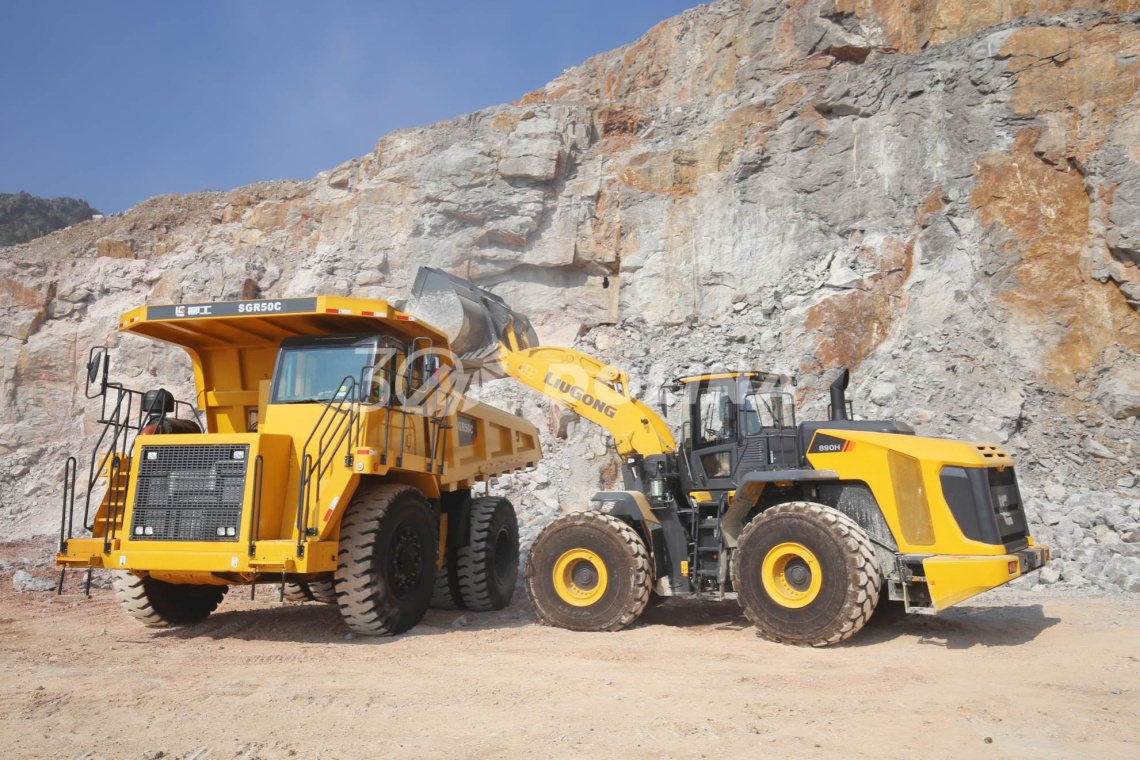 Тяжелый фронтальный погрузчик LiuGong 890H Тяжелый фронтальный погрузчик LiuGong 890H